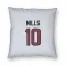 White Houston Texans Davis Mills   Pillow Cover (18 X 18)