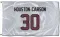 White Houston Texans DeAndre Houston-Carson   DeAndre -Carson  Flag (3 X 5)