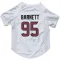 White Houston Texans Derek Barnett   Dog & Cat Pet Jersey