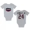 White Houston Texans Derek Stingley Jr.   Newborn & Infant Bodysuit