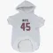 White Houston Texans Devin White   Dog & Cat Pet Hoodie