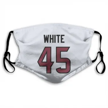 White Houston Texans Devin White   Face Mask