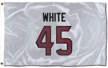 White Houston Texans Devin White   Flag (3 X 5)