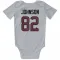 White Houston Texans Diontae Johnson   Newborn & Infant Bodysuit