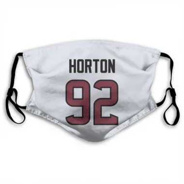 White Houston Texans Dylan Horton   Face Mask