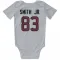 White Houston Texans Irv Smith Jr.   Newborn & Infant Bodysuit