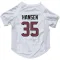 White Houston Texans Jake Hansen   Dog & Cat Pet Jersey