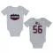 White Houston Texans Jamal Hill   Newborn & Infant Bodysuit