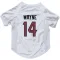 White Houston Texans Jared Wayne   Dog & Cat Pet Jersey