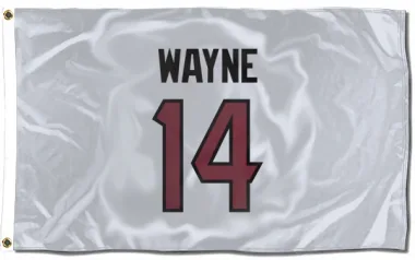 White Houston Texans Jared Wayne   Flag (3 X 5)