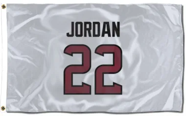 White Houston Texans Jawhar Jordan   Flag (3 X 5)