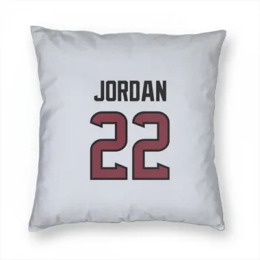 White Houston Texans Jawhar Jordan   Pillow Cover (18 X 18)