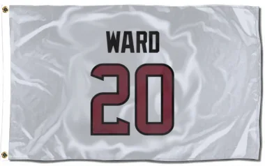 White Houston Texans Jimmie Ward   Flag (3 X 5)