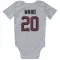 White Houston Texans Jimmie Ward   Newborn & Infant Bodysuit