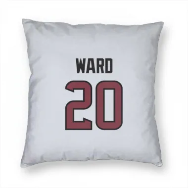 White Houston Texans Jimmie Ward   Pillow Cover (18 X 18)