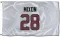 White Houston Texans Joe Mixon   Flag (3 X 5)