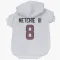 White Houston Texans John Metchie III   Dog & Cat Pet Hoodie