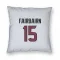 White Houston Texans Ka'imi Fairbairn   Pillow Cover (18 X 18)