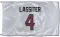 White Houston Texans Kamari Lassiter   Flag (3 X 5)