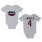 White Houston Texans Kamari Lassiter   Newborn & Infant Bodysuit