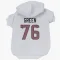 White Houston Texans Kenyon Green   Dog & Cat Pet Hoodie