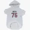 White Houston Texans Kenyon Green   Dog & Cat Pet Hoodie