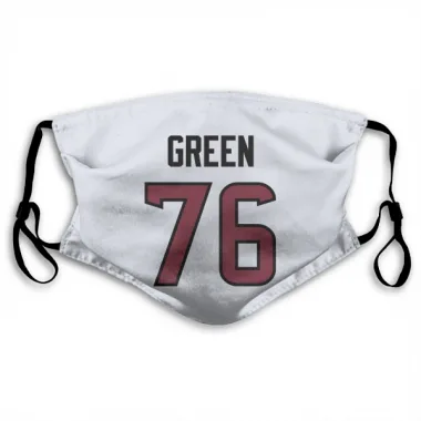 White Houston Texans Kenyon Green   Face Mask