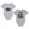 White Houston Texans Kilian Zierer   Newborn & Infant Bodysuit