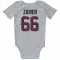 White Houston Texans Kilian Zierer   Newborn & Infant Bodysuit