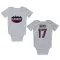 White Houston Texans Kris Boyd   Newborn & Infant Bodysuit