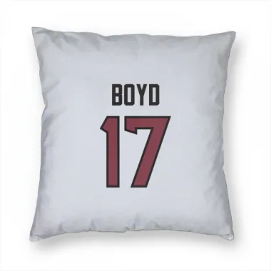 White Houston Texans Kris Boyd   Pillow Cover (18 X 18)