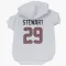 White Houston Texans M.J. Stewart   Dog & Cat Pet Hoodie