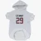 White Houston Texans M.J. Stewart   Dog & Cat Pet Hoodie