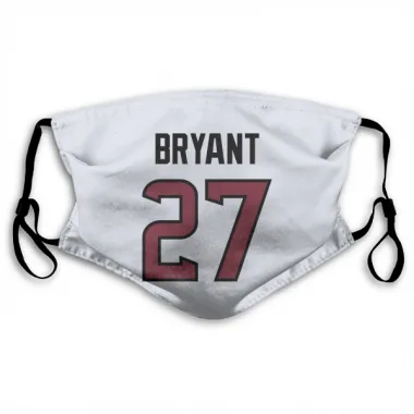 White Houston Texans Myles Bryant   Face Mask