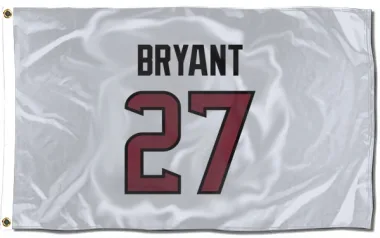 White Houston Texans Myles Bryant   Flag (3 X 5)