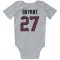 White Houston Texans Myles Bryant   Newborn & Infant Bodysuit