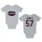 White Houston Texans Neville Hewitt   Newborn & Infant Bodysuit