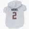 White Houston Texans Robert Woods   Dog & Cat Pet Hoodie