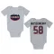 White Houston Texans Scott Quessenberry   Newborn & Infant Bodysuit