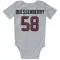 White Houston Texans Scott Quessenberry   Newborn & Infant Bodysuit