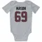 White Houston Texans Shaq Mason   Newborn & Infant Bodysuit