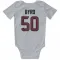 White Houston Texans Solomon Byrd   Newborn & Infant Bodysuit