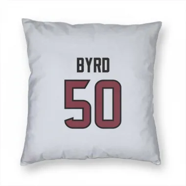 White Houston Texans Solomon Byrd   Pillow Cover (18 X 18)