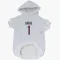 White Houston Texans Stefon Diggs   Dog & Cat Pet Hoodie