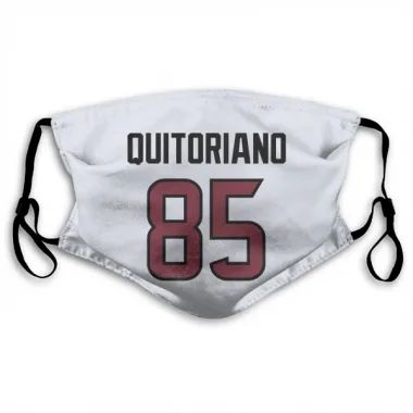 White Houston Texans Teagan Quitoriano   Face Mask