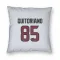 White Houston Texans Teagan Quitoriano   Pillow Cover (18 X 18)