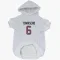 White Houston Texans Tommy Townsend   Dog & Cat Pet Hoodie