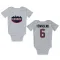 White Houston Texans Tommy Townsend   Newborn & Infant Bodysuit