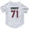 White Houston Texans Tytus Howard   Dog & Cat Pet Jersey