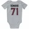 White Houston Texans Tytus Howard   Newborn & Infant Bodysuit